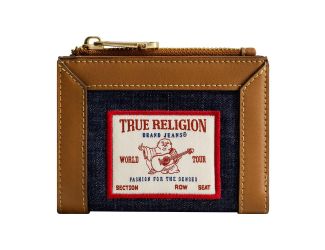 Buddha Patch Small Denim Wallet