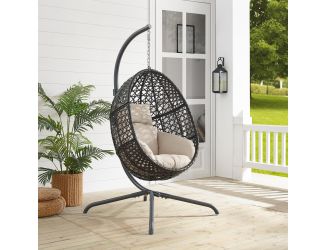 Calliope Indoor/Outdoor Wicker Hanging Egg Chair