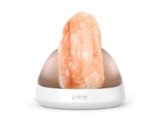 PureGlow 2-in-1 Himalayan Salt Rock Lamp & Diffuser