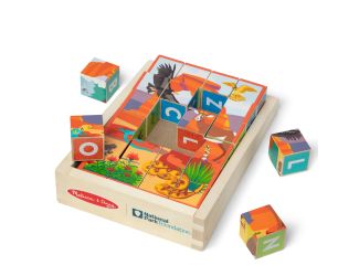 National Parks Multi-Park ABC & Animals Cube Puzzle Ages 2+ Years