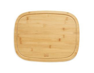 Leo Balance Bamboo Oval Cutting Board, 17"x13.4"