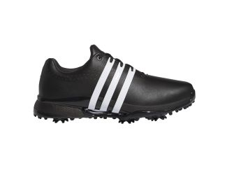 Adidas Tour360 Golf Shoes - Black/White/10.5