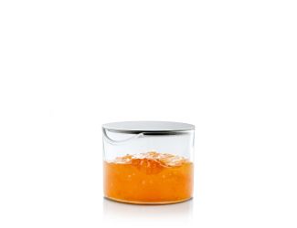 BASIC - Condiment Glass With Lid - 3 oz