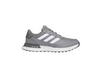 Adidas S2G 24 Leather Spikeless Golf Shoes - Grey Three/White/Grey Five/13 Medium