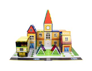 150pc School, Hospital, and Police Station Theme Set