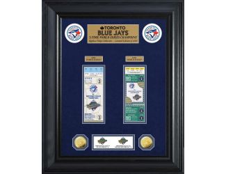 Toronto Blue Jays World Series Deluxe Gold Coin & Ticket Collection