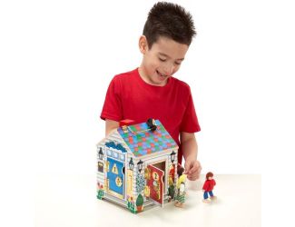 Wooden Doorbell House