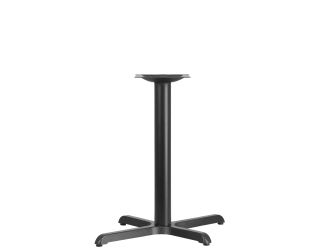 23.75" x 30" Restaurant Table X-Base with 3" Dia. Table Height Column