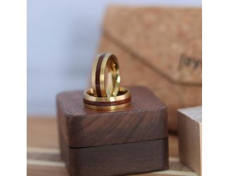 Eowyn - Silver Stainless Steel Ring Size 8