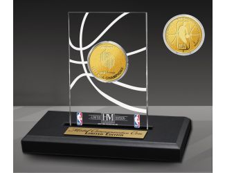 Portland Trail Blazers 1-Time Gold Coin Acrylic Desk Top