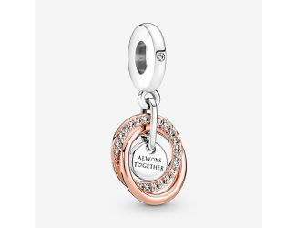 Family Always Encircled Dangle Charm