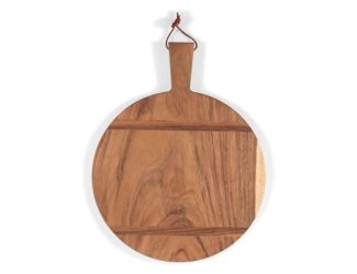 Madera Charcuterie Board Round - Caribbean Walnut
