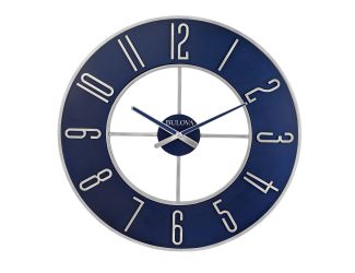 The Blue Steel Home Dcor Wall Clock