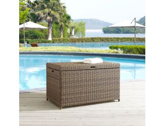 Bradenton Wicker Outdoor Storage Box