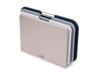 3pc Nest Cutting Board Set - Regualar Size Gray