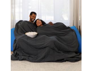 Cozybo Double All-Seasons Blanket Dark Gray
