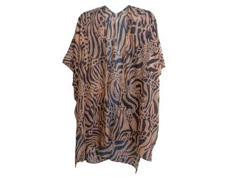 Abstract Animal Bling Kimono