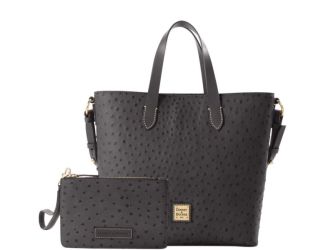 Ostrich Liliana with Pouch