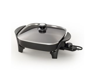 11" Electric Skillet w/ Glass Lid