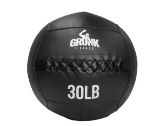 Gronk Fitness Wall Ball Black 30lb