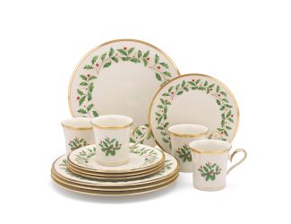 Holiday 12pc Dinnerware Set