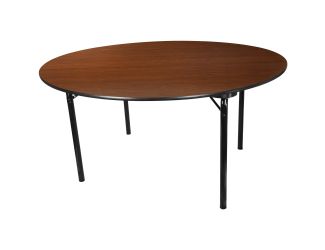 5 ft. Round High Pressure Laminate Folding Banquet Table