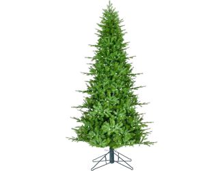 6.5-ft. Kringle Pine Artificial Christmas Tree with Multicolor C6 LED Lights and Remote Control