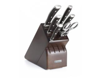 Seven Piece Block Set, Walnut