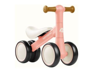 Cricket 2 Baby Walker Balance Bike - Ages 12-24 Months Baby Pink