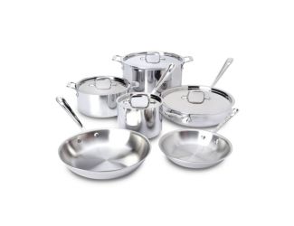D3 Stainless Steel 10-Piece Cookware Set