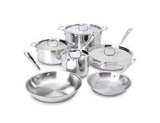 D3 Stainless Steel 10-Piece Cookware Set