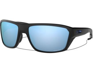 Split Shot Sunglasses - Matte Black/Prizm Deep Water Polarized