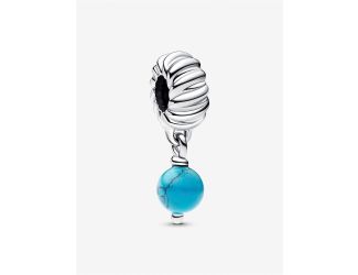 Turquoise-colored Dangle Charm