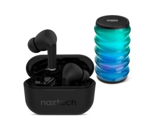 Naztech Xpods Pro earbuds + LYTE LED Speaker