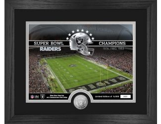 Las Vegas Raiders Stadium Silver Coin Photo Mint