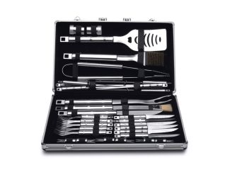 33 - Piece Essentials 1810 SS BBQ SetCase Cubo