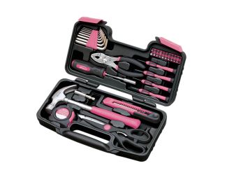 39pc General Tool Kit Pink