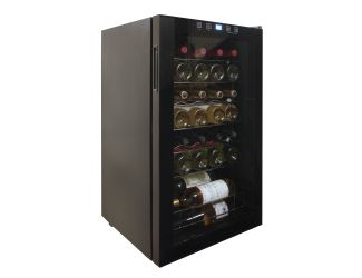 Vinotemp - 34 Bottle Touchscreen Wine Cooler