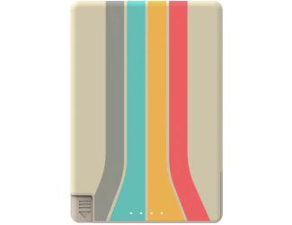 SlimCharge 5000mAh Magnetic PowerBank with Built-In Cables - Arcade / USB-C