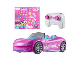Hot Wheels Remote Control Barbie Convertible Car Ages 3+ Years