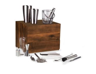 Madison Tabletop Bar - Acacia Wood