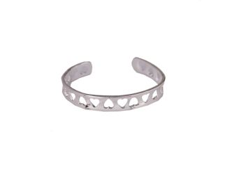 Silver Hearts Galore Bracelet