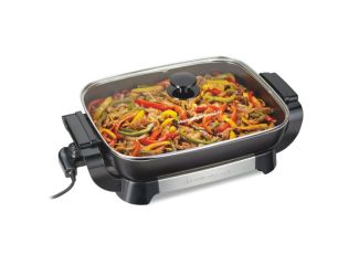 Durathon Ceramic Electric Skillet w/ Reversible Outlet