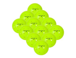 Dura Outdoor Neon Green Pickleballs 12pk