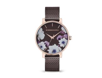 Floral Dial Watch