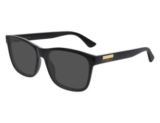 Men's Rectangular Sunglasses - Black