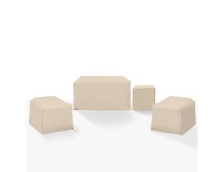 4Pc Outdoor Furniture Cover Set
