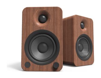 YU4 Bookshelf Speakers: Walnut