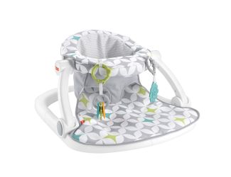 Sit-Me-Up Floor Seat w/ Developmental Toys Starlight Bursts