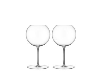 Geometry Red Wine Set 2
